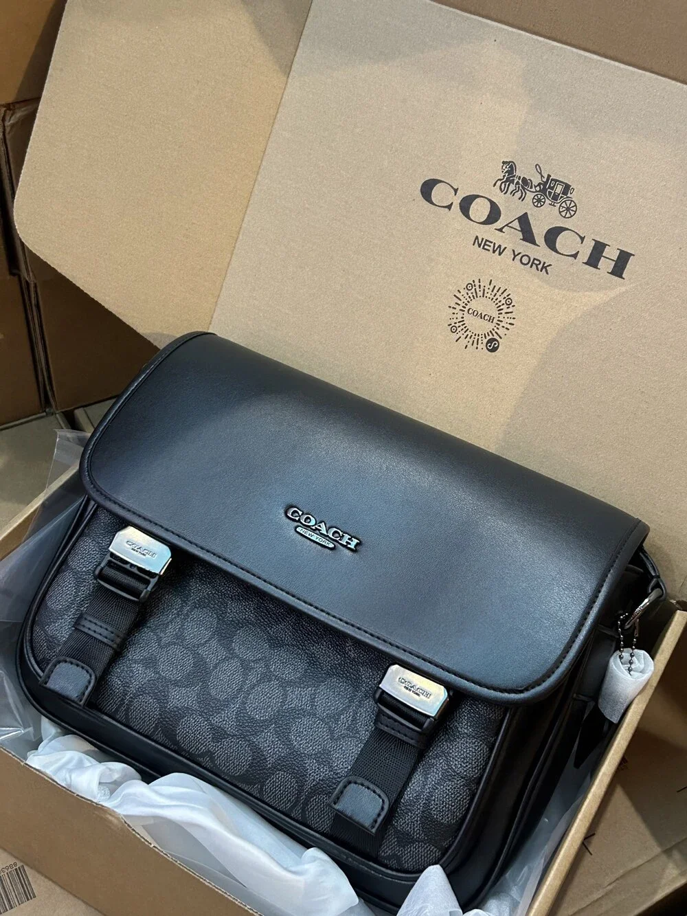 Coach Men's Messenger Bag Crossbody Bag